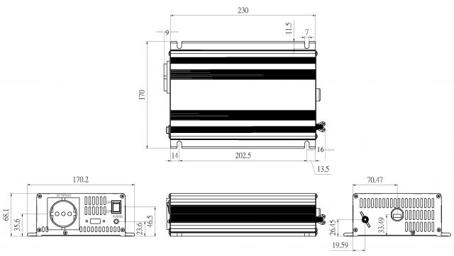 TITAN TP-150U6 reiner Sinus